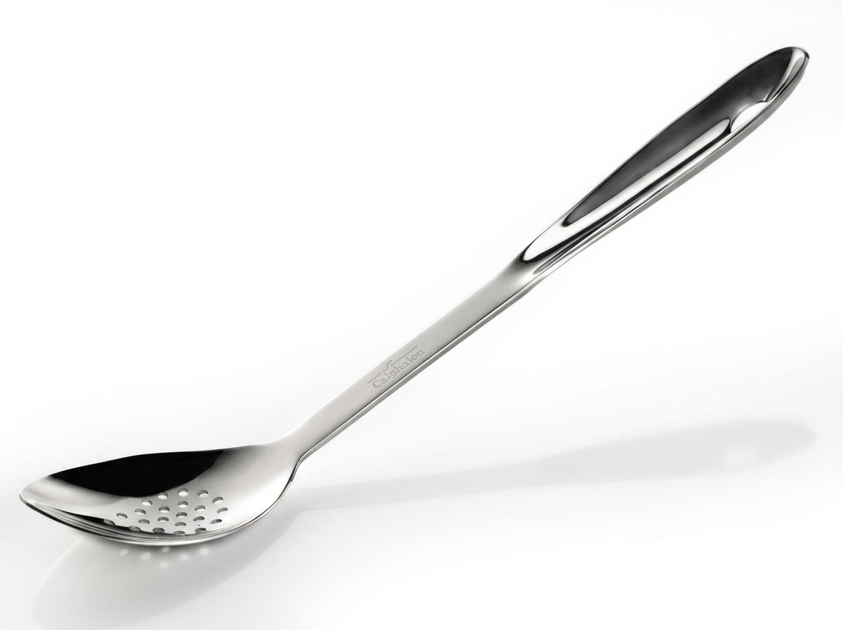 12-Inch Stainless Steel Slotted Cooking & Serving Spoon