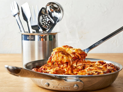 12-Inch Stainless Steel Slotted Cooking & Serving Spoon