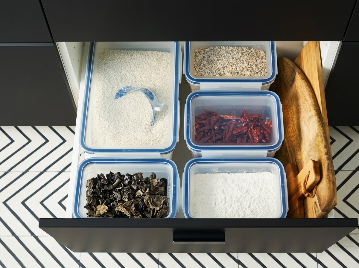 11 Qt Large Rectangular Clear Plastic Food Storage Container