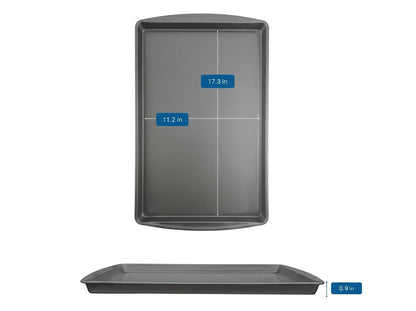 11 x 17-Inch Nonstick Steel Cookie Sheet Baking Pan