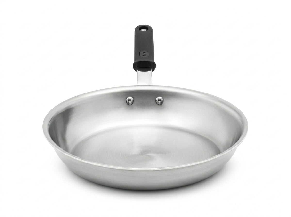 14-Inch Aluminum Frying Pan with Silicone Handle – 3004 Aluminum