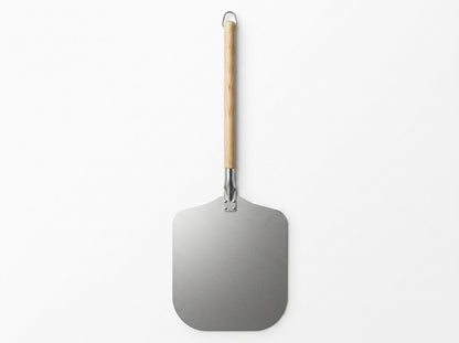 14 x 16-Inch Aluminum Pizza Peel with Wooden Handle – 54-Inch