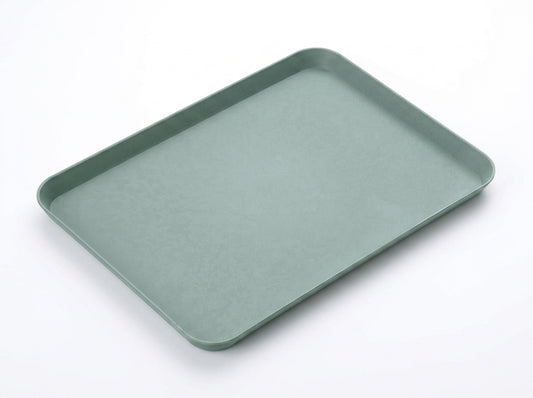 Rectangular Plastic Fast Food Serving Tray – Stackable 8.26 x 11.61-Inch